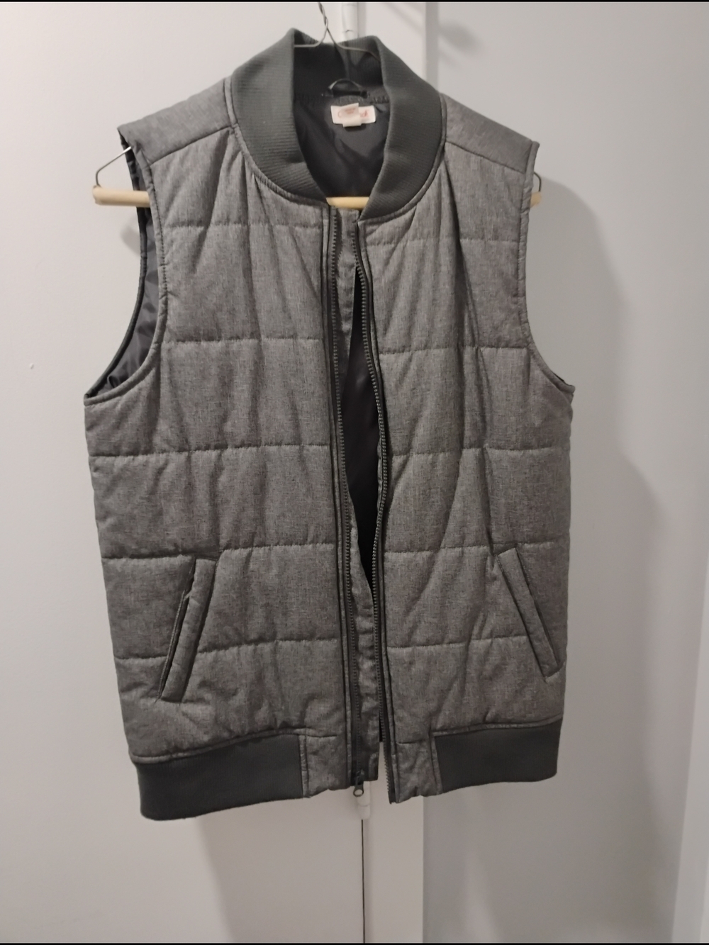 Cat & Jack Grey Quilted Kids Vest